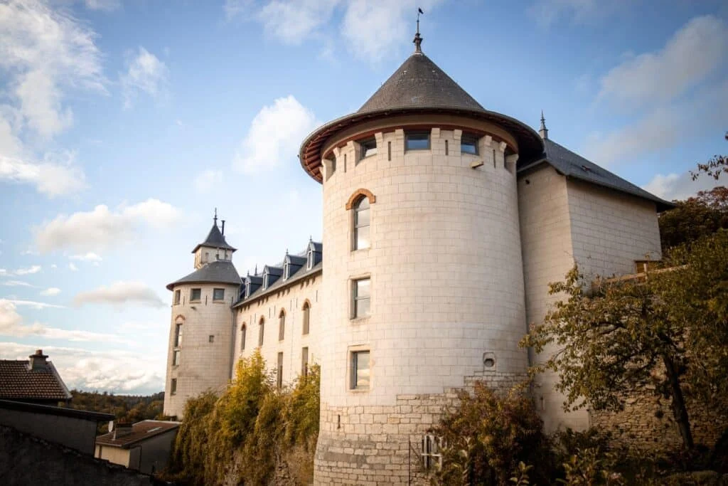 Château Corbin et sa tour ronde à Liverdun